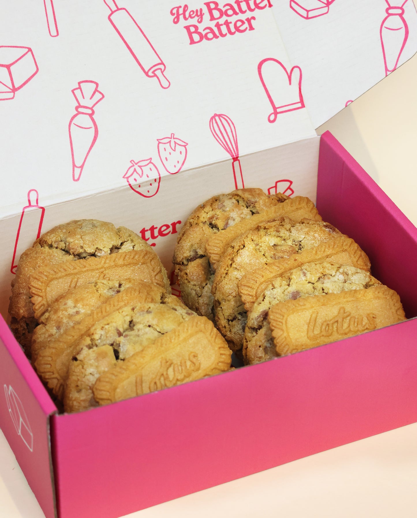 Biscoff Cookie Box