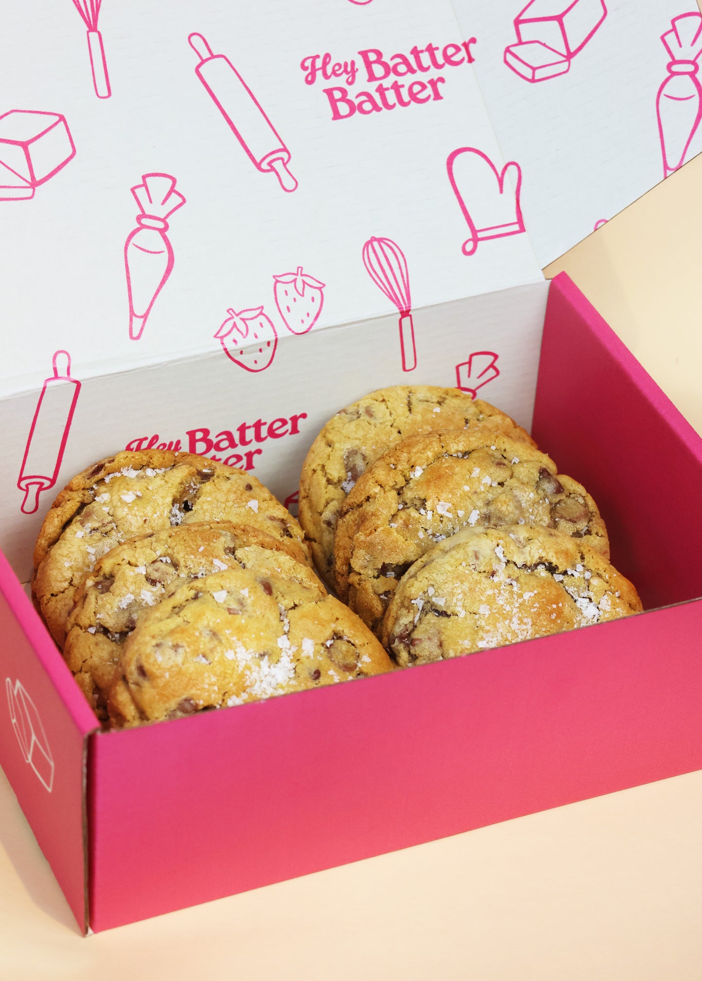 Sea Salt Chocolate Chip Cookie Box