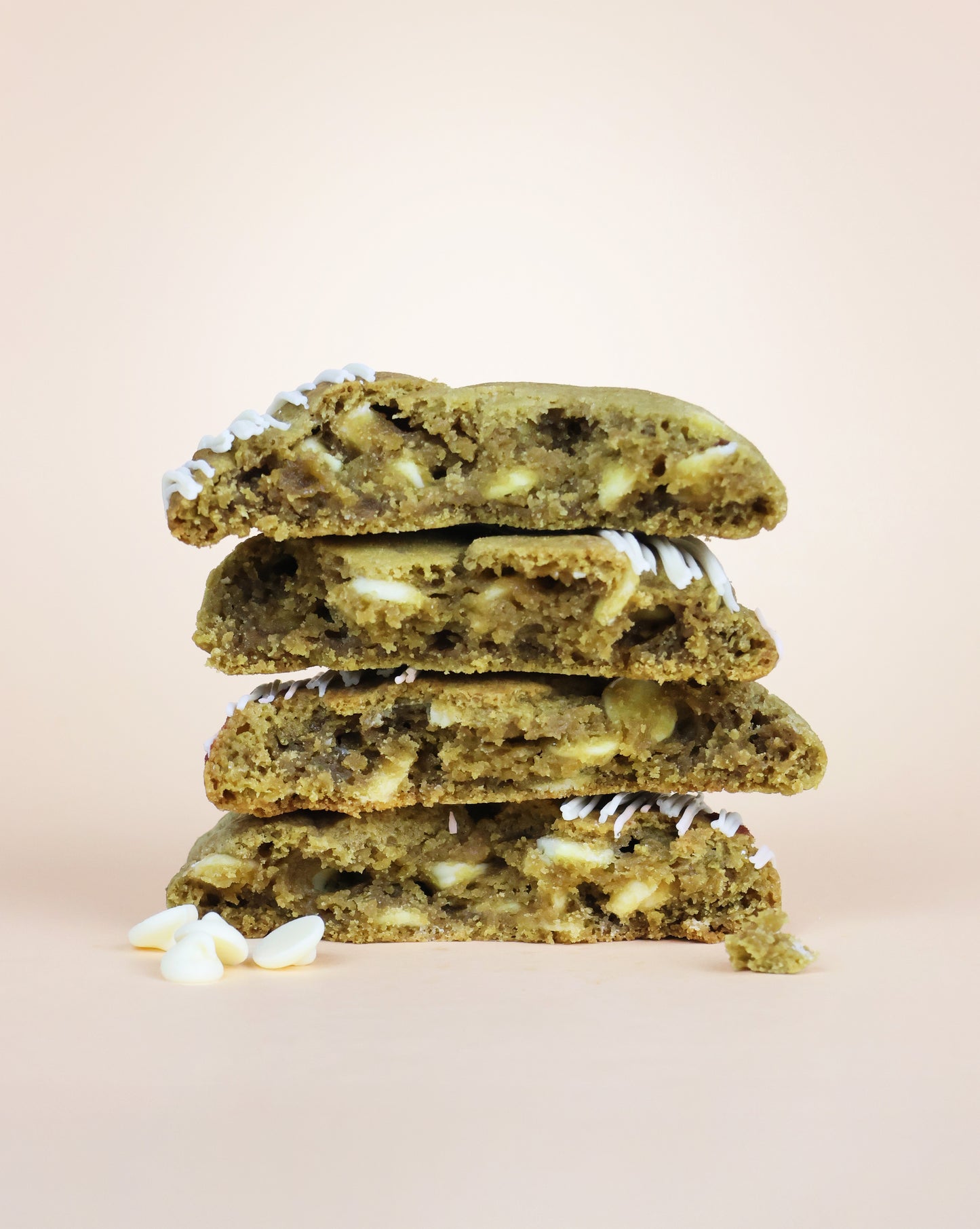 Matcha and White Chocolate Cookie Box