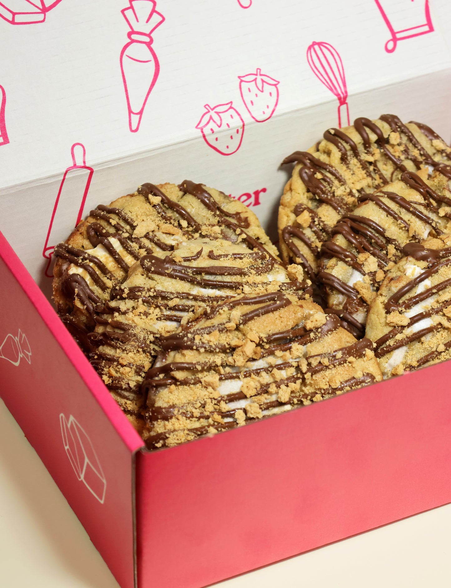 S'mores Cookie Box