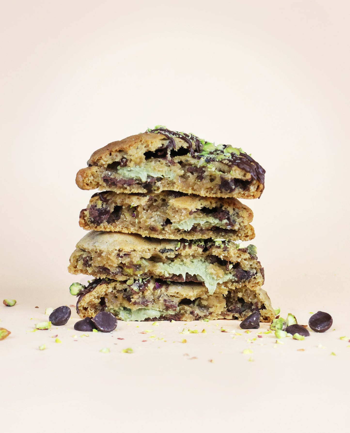 Pistachio and Dark Choc Cookie Box