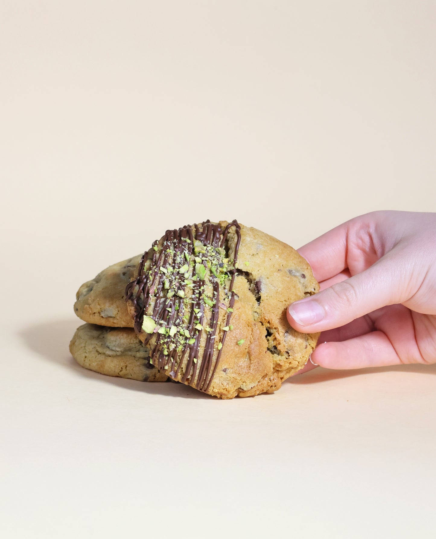 Pistachio and Dark Choc Cookie Box