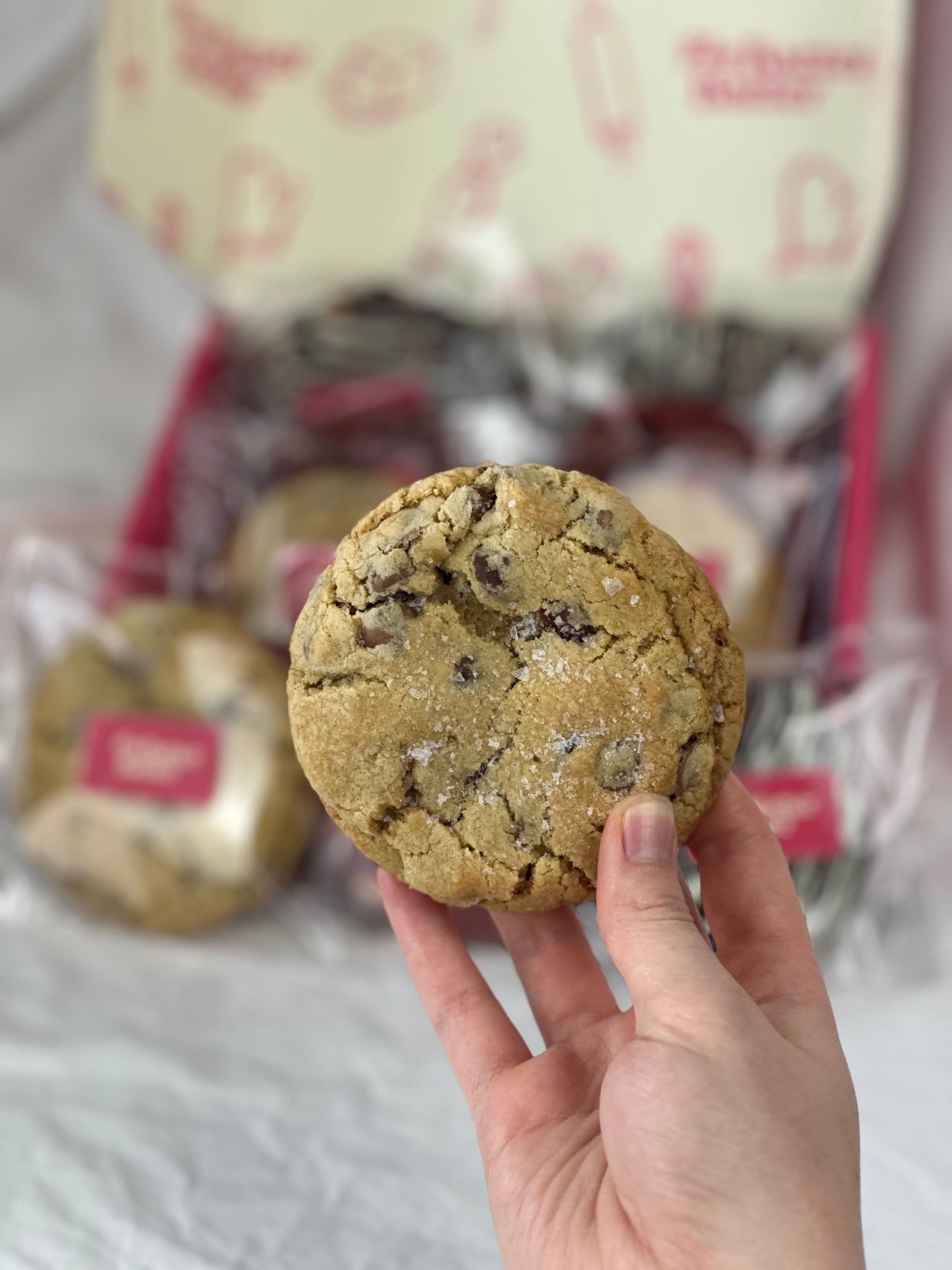 Sea Salt Chocolate Chip Cookie